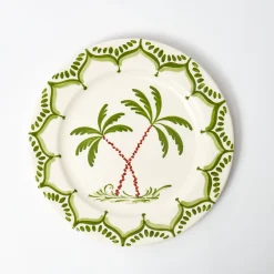Summer Crockery | Dinner Plates<Mrs. Alice Jardin de Palmier Dinner Plate