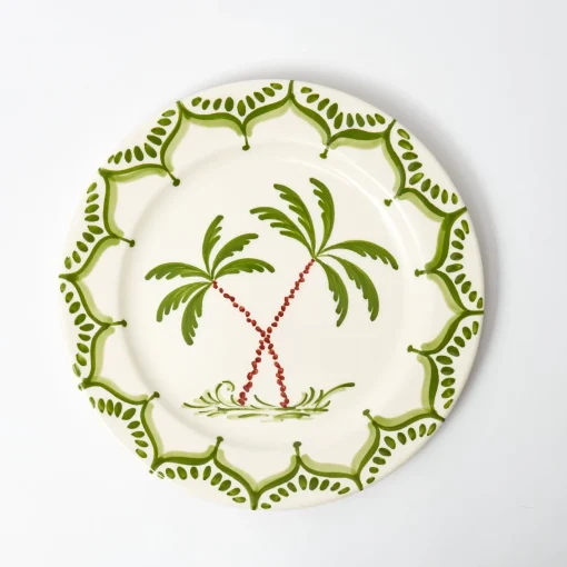 Summer Crockery | Dinner Plates<Mrs. Alice Jardin de Palmier Dinner Plate