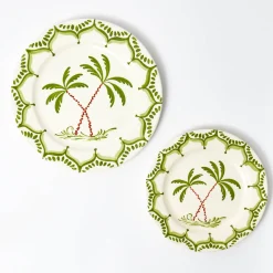 Summer Crockery | Dinner Plates<Mrs. Alice Jardin de Palmier Dinner Plate