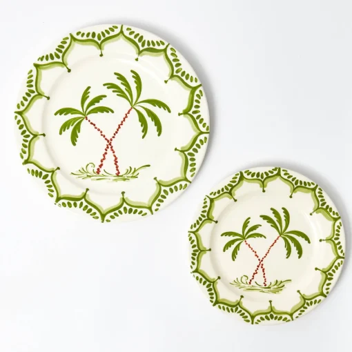 Summer Crockery | Dinner Plates<Mrs. Alice Jardin de Palmier Dinner Plate