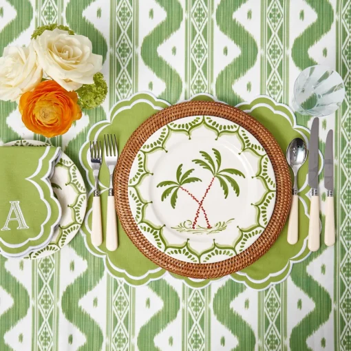 Summer Crockery | Dinner Plates<Mrs. Alice Jardin de Palmier Dinner Plates (Set of 4)