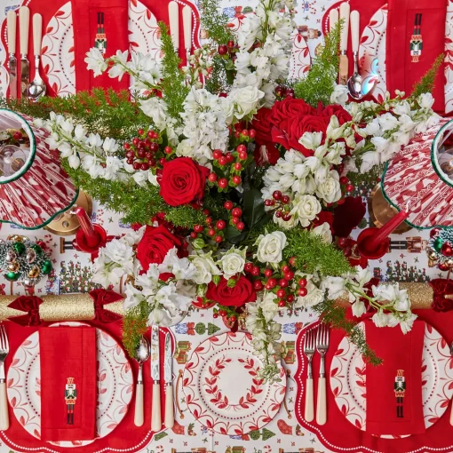 Tablecloths<Mrs. Alice Jolly Nutcracker Tablecloth