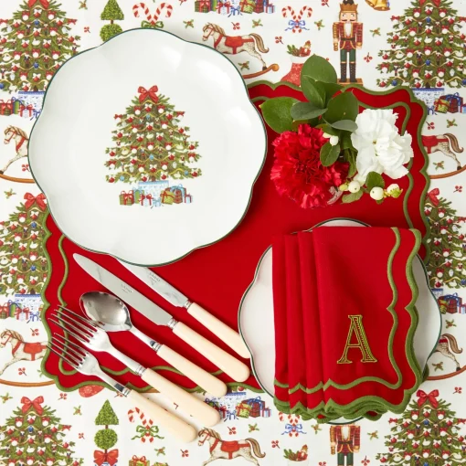 Tablecloths<Mrs. Alice Jolly Nutcracker Tablecloth