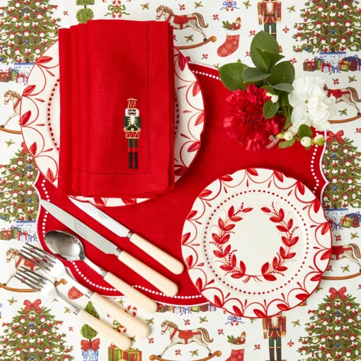 Tablecloths<Mrs. Alice Jolly Nutcracker Tablecloth