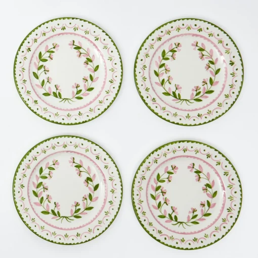 Dinner Plates | Crockery Sets<Mrs. Alice Josephine Garland Dinner Plates (Set of 4)