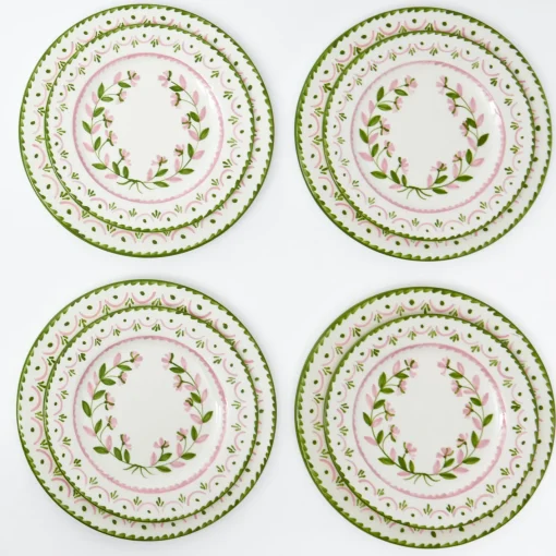 Crockery Sets<Mrs. Alice Josephine Garland Dinner & Starter Plates (Set of 8)