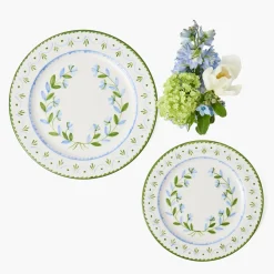 Starter Plates<Mrs. Alice Josephine Green & Blue Starter Plate