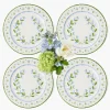 Dinner Plates | Crockery Sets<Mrs. Alice Josephine Green & Blue Dinner Plates (Set of 4)