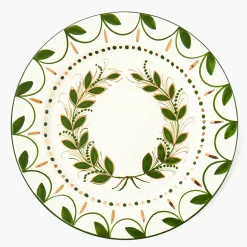 Dinner Plates<Mrs. Alice Josephine Olive & Gold Garland Dinner Plate