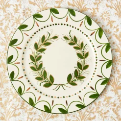 Dinner Plates<Mrs. Alice Josephine Olive & Gold Garland Dinner Plate