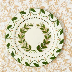 Starter Plates<Mrs. Alice Josephine Olive & Gold Garland Starter Plate