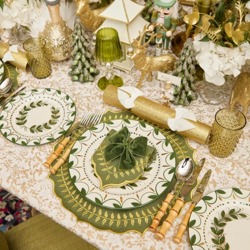 Dinner Plates<Mrs. Alice Josephine Olive & Gold Garland Dinner Plate