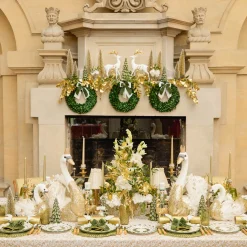 Dinner Plates<Mrs. Alice Josephine Olive & Gold Garland Dinner Plate