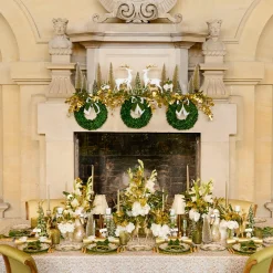 Dinner Plates<Mrs. Alice Josephine Olive & Gold Garland Dinner Plate