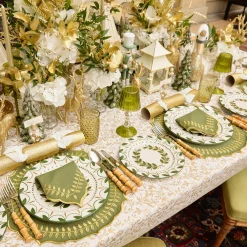 Dinner Plates<Mrs. Alice Josephine Olive & Gold Garland Dinner Plate