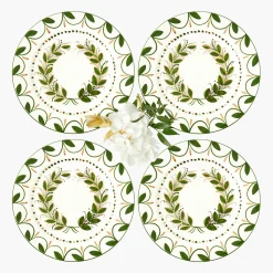 Starter Plates<Mrs. Alice Josephine Olive & Gold Garland Starter Plate