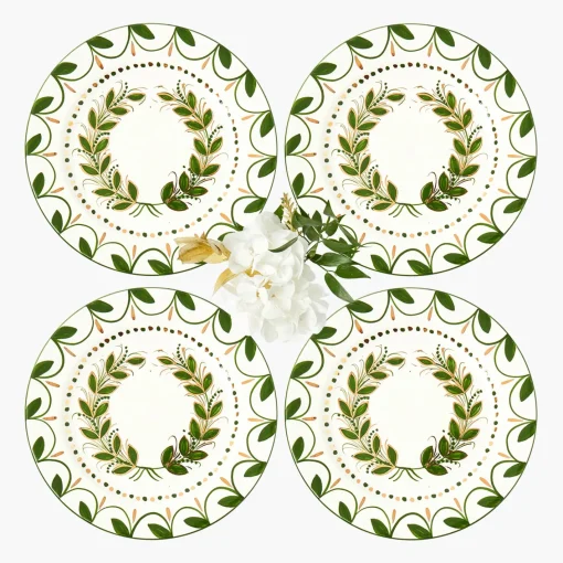 Starter Plates<Mrs. Alice Josephine Olive & Gold Garland Starter Plate