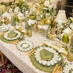 Starter Plates<Mrs. Alice Josephine Olive & Gold Garland Starter Plate