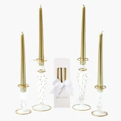 Candles | Candlescapes<Mrs. Alice Joy Gold Candle Set