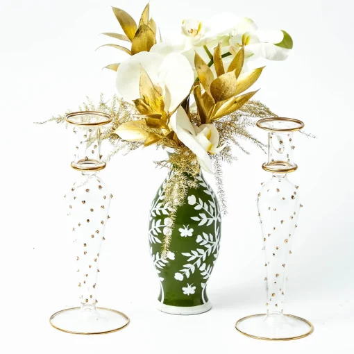 Candles | Candlescapes<Mrs. Alice Joy Gold Candle Set