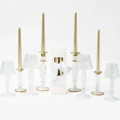 Candles | Candlescapes<Mrs. Alice Joy Gold Candlescape