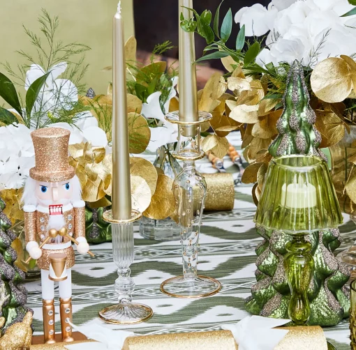 Candles | Candlescapes<Mrs. Alice Joy Gold Candlescape