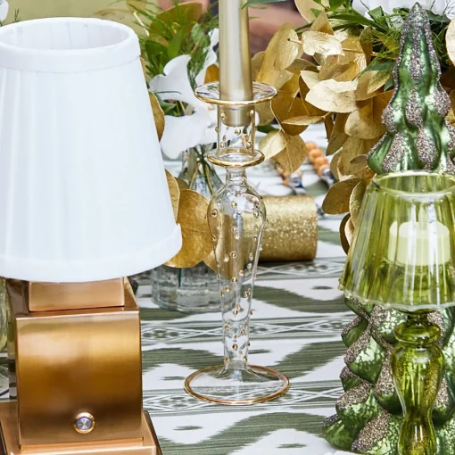 Candles | Candlescapes<Mrs. Alice Joy Gold Candlescape
