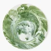 Summer Crockery | Dinner Plates<Mrs. Alice Julia Green Marbled Dinner Plate