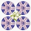 Crockery Sets<Mrs. Alice Kamari Pink & Blue Dinner & Starter Plates (Set of 8)