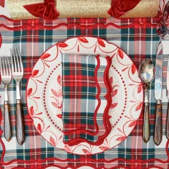 Napkins | Mrs. Alice Monogram<Mrs. Alice Katherine Tartan Napkins (Set of 4)