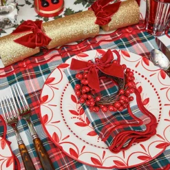 Table Linen Sets | Mrs. Alice Monogram<Mrs. Alice Katherine Tartan Placemats & Napkins (Set of 4)