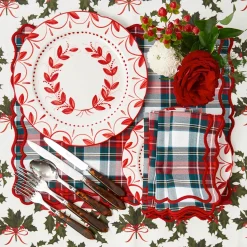 Table Linen Sets | Mrs. Alice Monogram<Mrs. Alice Katherine Tartan Placemats & Napkins (Set of 4)