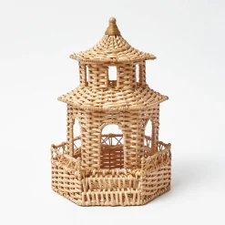 Year-round Decorations | Pagodas & Lanterns<Mrs. Alice Kira Rattan Pagoda Lantern