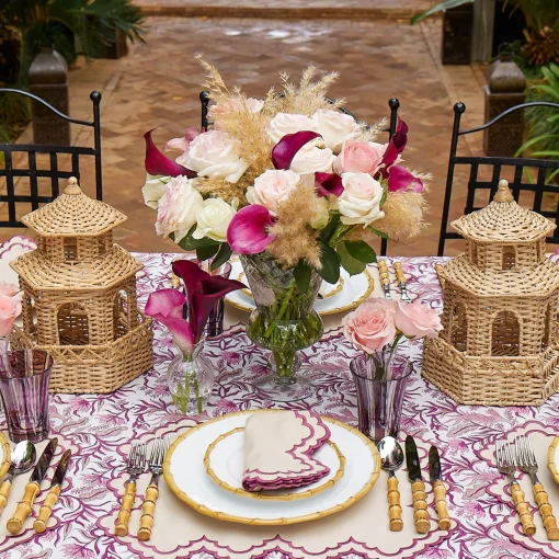 Year-round Decorations | Pagodas & Lanterns<Mrs. Alice Kira Rattan Pagoda Lantern