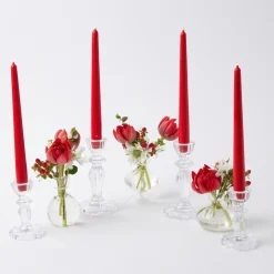Candle Holders<Mrs. Alice Lace Edge Candle Holders (Pair)