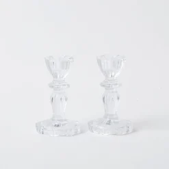 Candle Holders<Mrs. Alice Lace Edge Candle Holders (Pair)