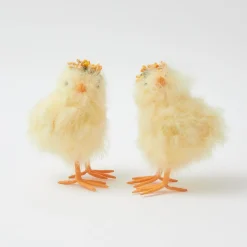 Spring Decorations<Mrs. Alice Large Fluffy Chicks (Pair)