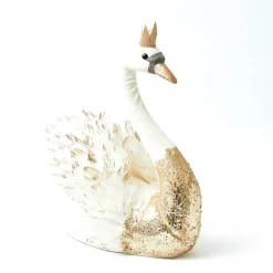 Christmas Decorations<Mrs. Alice Large Giselle Glitter Swan
