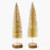 Christmas Decorations<Mrs. Alice Large Gold Glitter Tree (Pair)