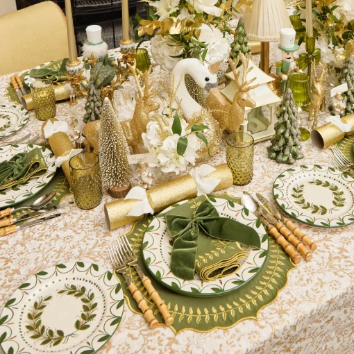 Christmas Decorations<Mrs. Alice Large Gold Glitter Tree (Pair)