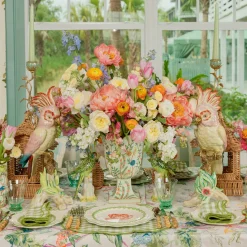 Summer Candleware | Candle Holders<Mrs. Alice Large Pink Cockatoo Candle Holder