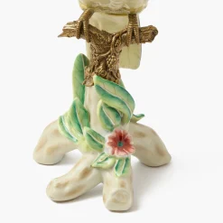 Summer Candleware | Candle Holders<Mrs. Alice Large Pink Cockatoo Candle Holder