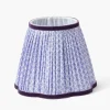 Lampshades<Mrs. Alice Lilac Lotus Lampshade (18cm)
