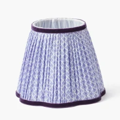 Lampshades<Mrs. Alice Lilac Lotus Lampshade (18cm)