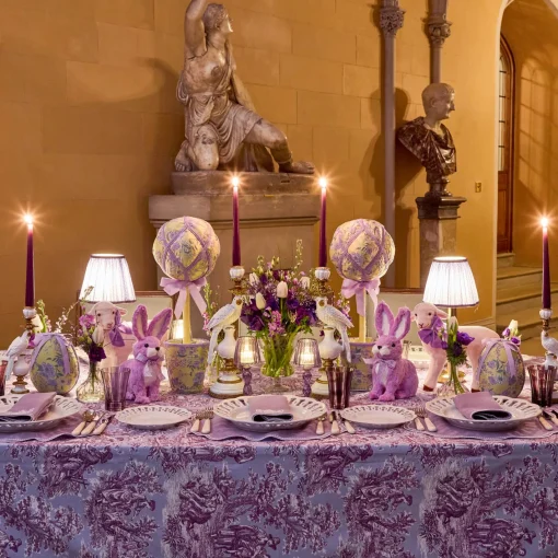 Lampshades<Mrs. Alice Lilac Lotus Lampshade (18cm)