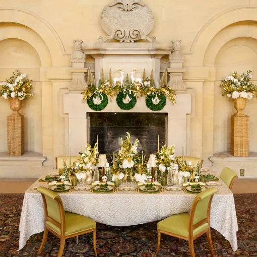 Vases | Vases & Planters<Mrs. Alice Liliana Scalloped Rattan Urn & Pedestal