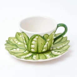 Teaware<Mrs. Alice Lily of the Valley Breakfast Cup & Saucer