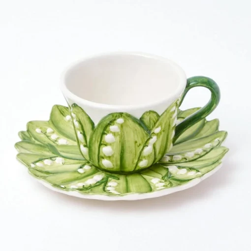 Teaware<Mrs. Alice Lily of the Valley Breakfast Cup & Saucer