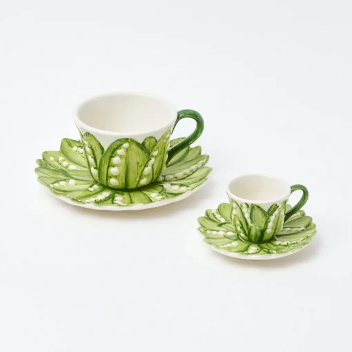 Teaware<Mrs. Alice Lily of the Valley Breakfast Cup & Saucer