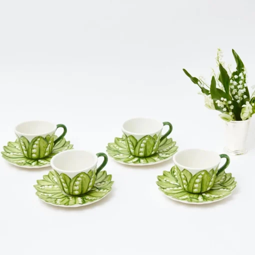 Teaware<Mrs. Alice Lily of the Valley Breakfast Cup & Saucer